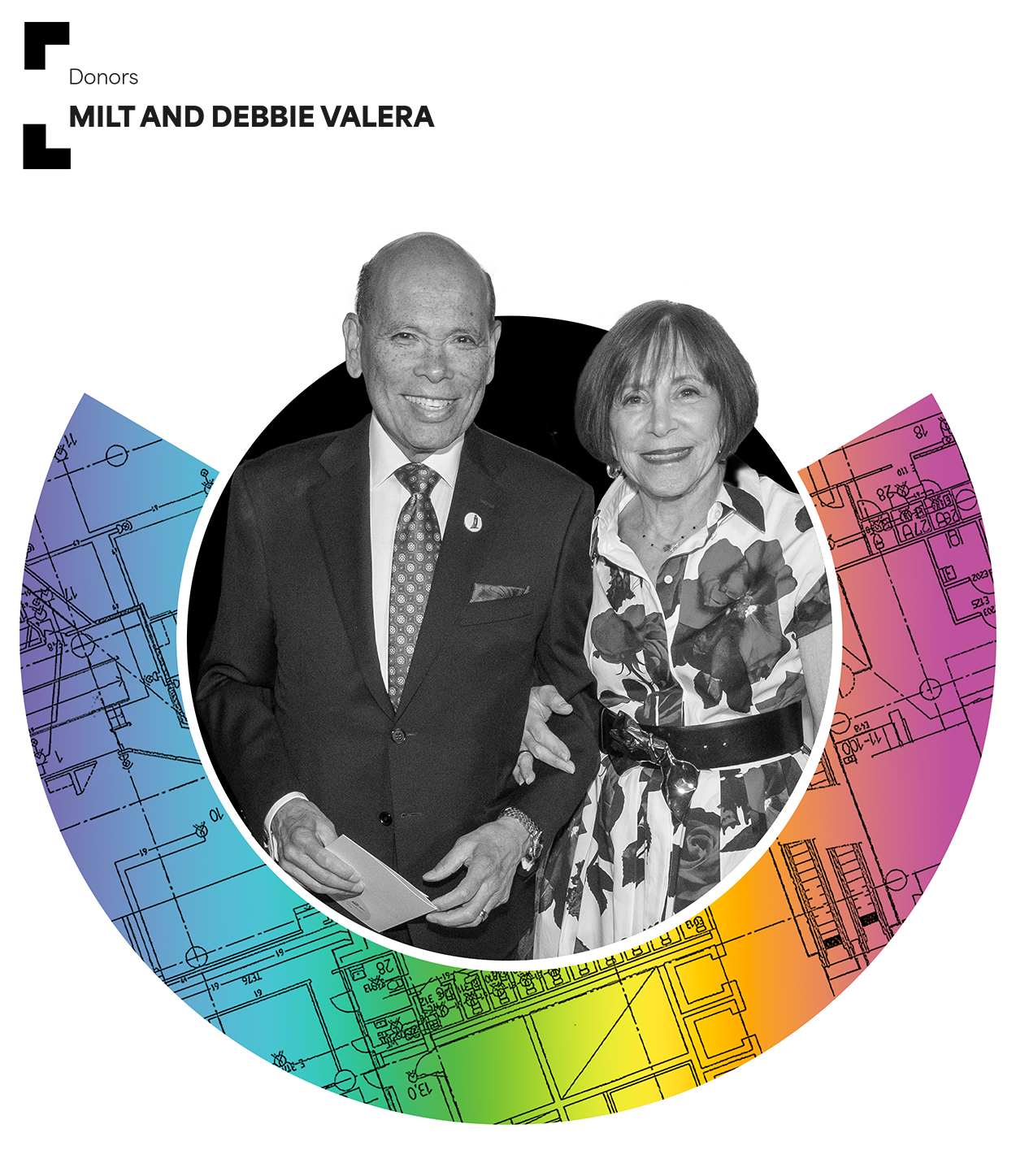 Donors Milt and Debbie Valera