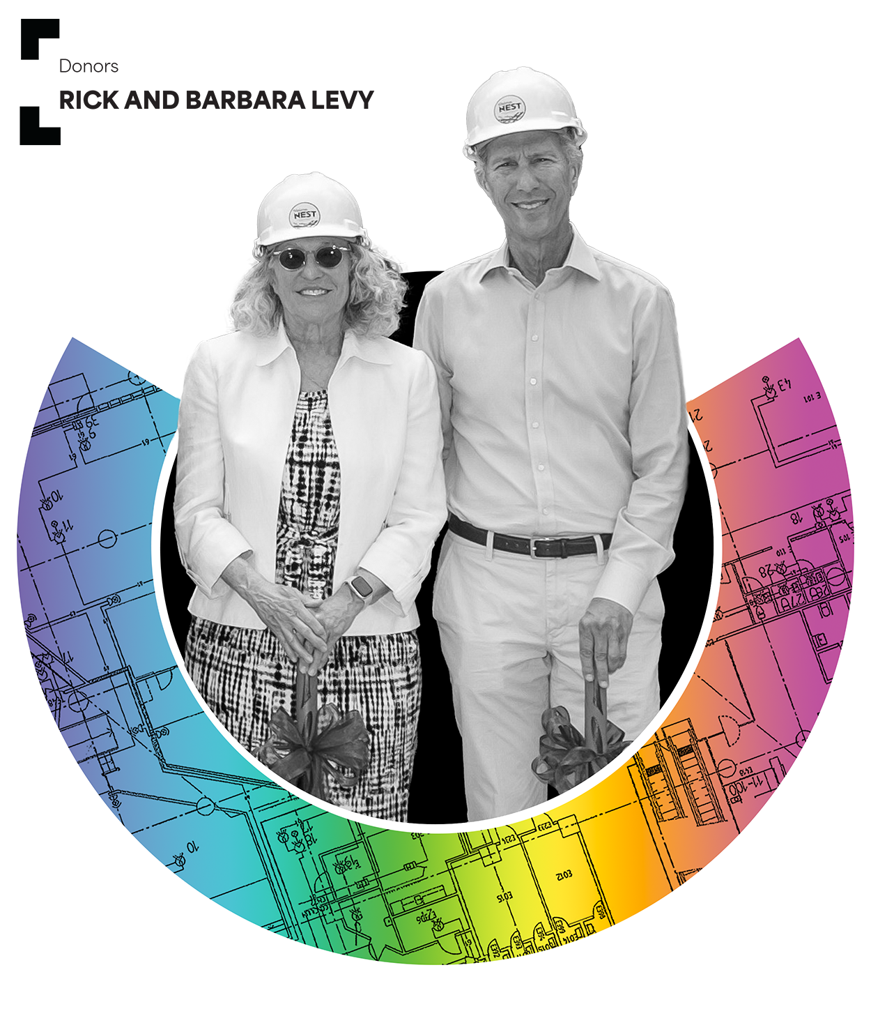 Donors Rick and Barbara Levy