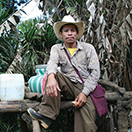 Photo of a Central American farmer